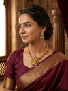 SHINING’s Temple Necklace In Gold Plating | 925 Pure Silver | The Gilded Chapter
