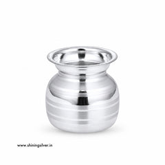 SHINING’s 999 Pure Silver Pooja Lota | 80 ML