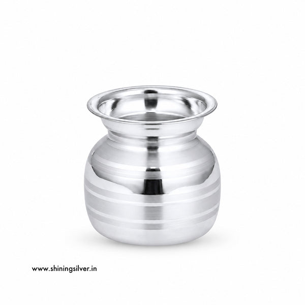 SHINING’s 999 Pure Silver Pooja Lota | 80 ML
