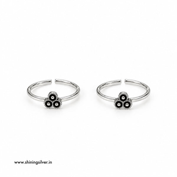 SHINING’s 925 Pure Silver Oxidised Bichiya