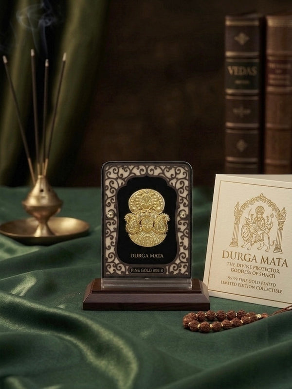 Durga Mata 24K Gold Display