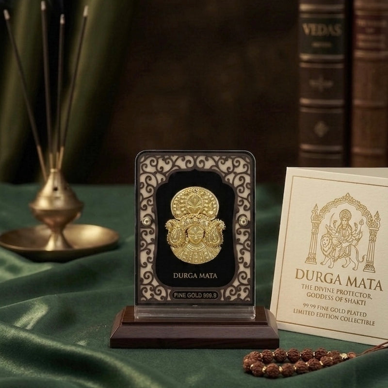 Durga Mata 24K Gold Display