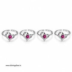 SHINING’s 925 Pure Silver Heart Bichiya