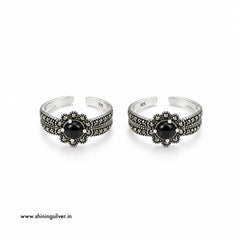 SHINING’s 925 Pure Silver Pyrite Toe Rings