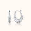 SHINING’s 925 Silver Hoop Earrings