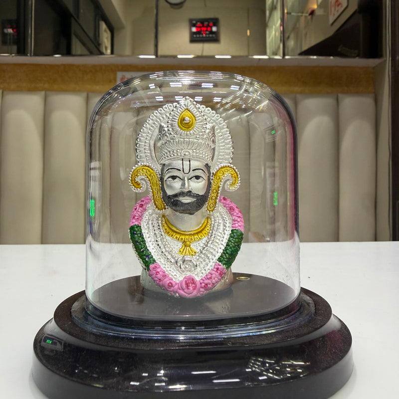SHINING’s Khatu Shyam Silver Idol | 999 Pure Silver