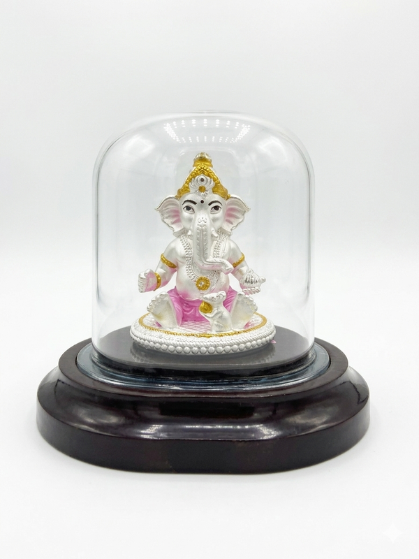 SHINING’s Baby Ganesha Silver Idol | 999 Pure Silver
