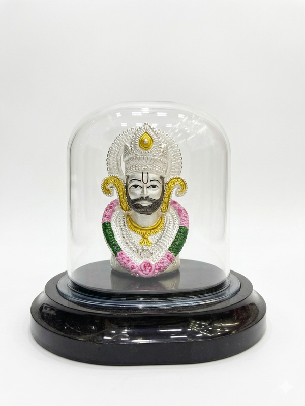 SHINING’s Khatu Shyam Silver Idol | 999 Pure Silver