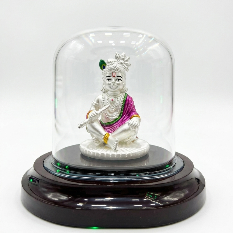 SHINING’s Bal Krishna Silver Idol | 999 Pure Silver