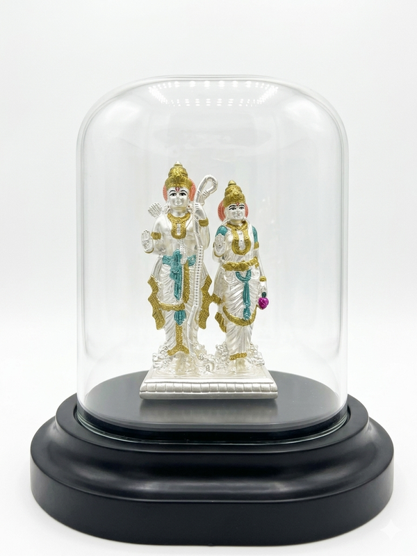 SHINING’s Ram-Sita Silver Idol | 999 Pure Silver