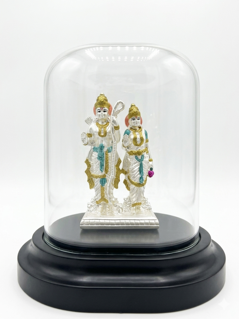 SHINING’s Ram-Sita Silver Idol | 999 Pure Silver