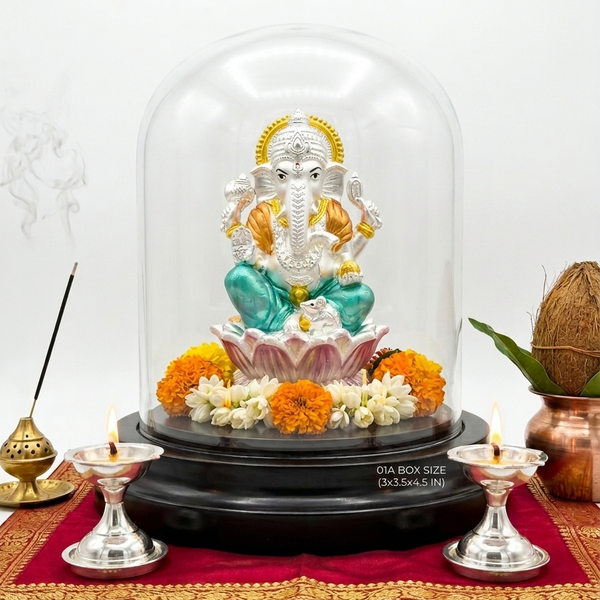 SHINING’s Ganesh Silver Idol | 999 Pure Silver