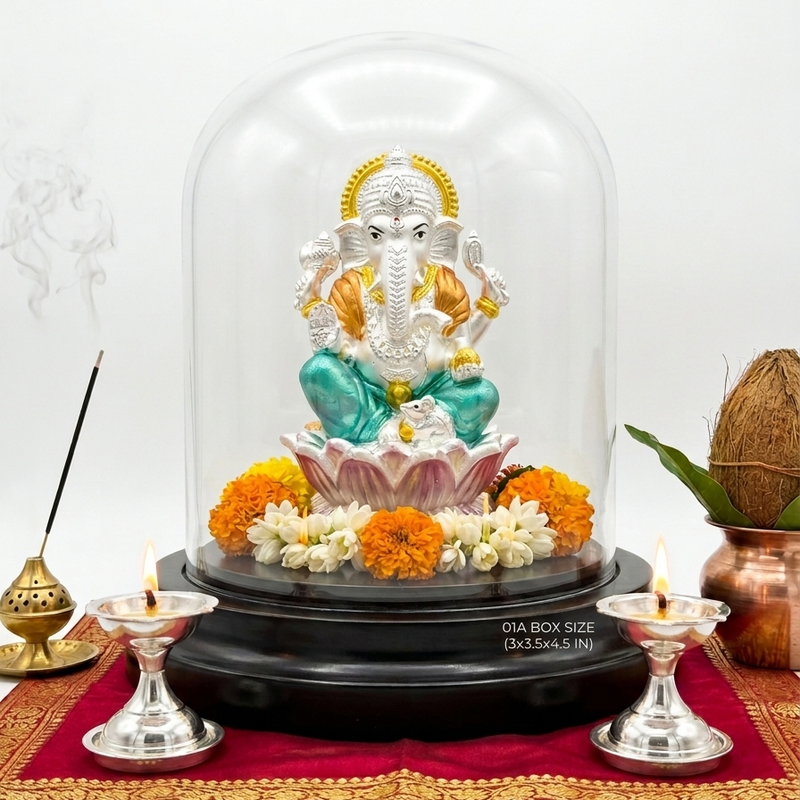 SHINING’s Ganesh Silver Idol | 999 Pure Silver