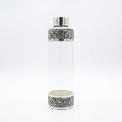 SHINING’s 500ml Pure Silver Bottle | 925 Pure Silver | Handcrafted Silver Utensils