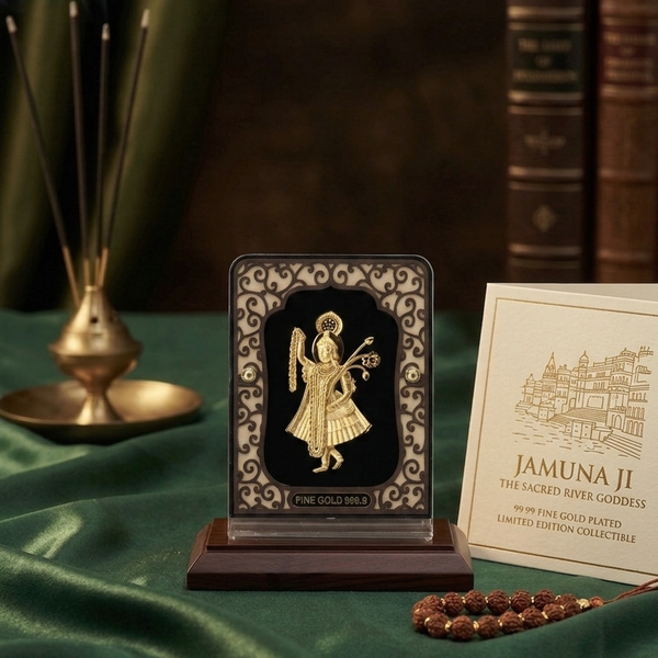 Jamuna Ji 24K Gold Display