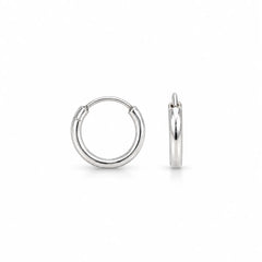 925 Silver Bali for Men | 1.6 cm Silver Hoop Earring
