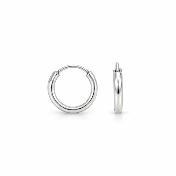925 Silver Bali for Men | 1.6 cm Silver Hoop Earring