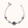 SHINING’s Rajasthani Cut-stone Work 925 Silver Oxidised Payal