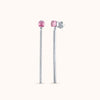 SHINING’s Ethereal Blush Drop Earrings