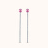 SHINING’s Ethereal Blush Drop Earrings