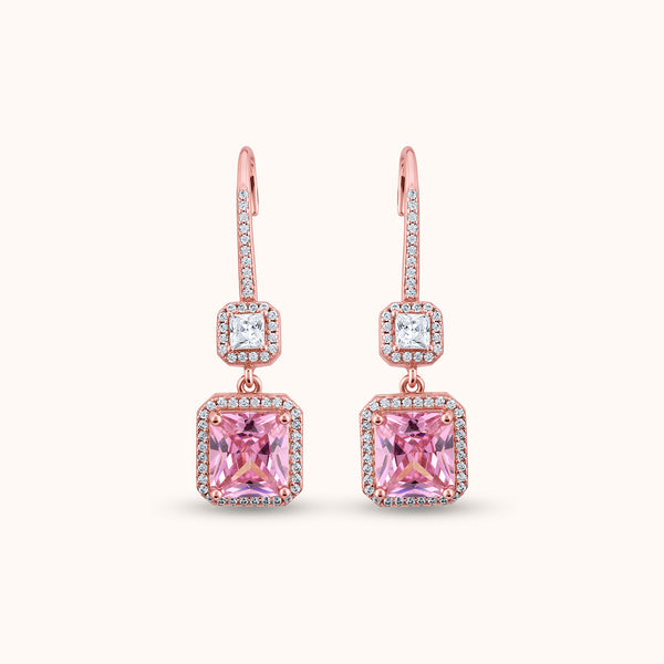SHINING’s Celestia Princess Blush Sparkle Earrings