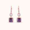 SHINING’s Celestia Imperial Violet Luxe Earrings