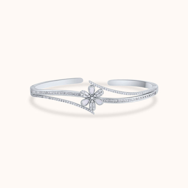 SHINING’s Lustrous Bloom Cuff Bracelet