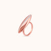 SHINING’s Celestia Elara Sleek Rose Gold Ring