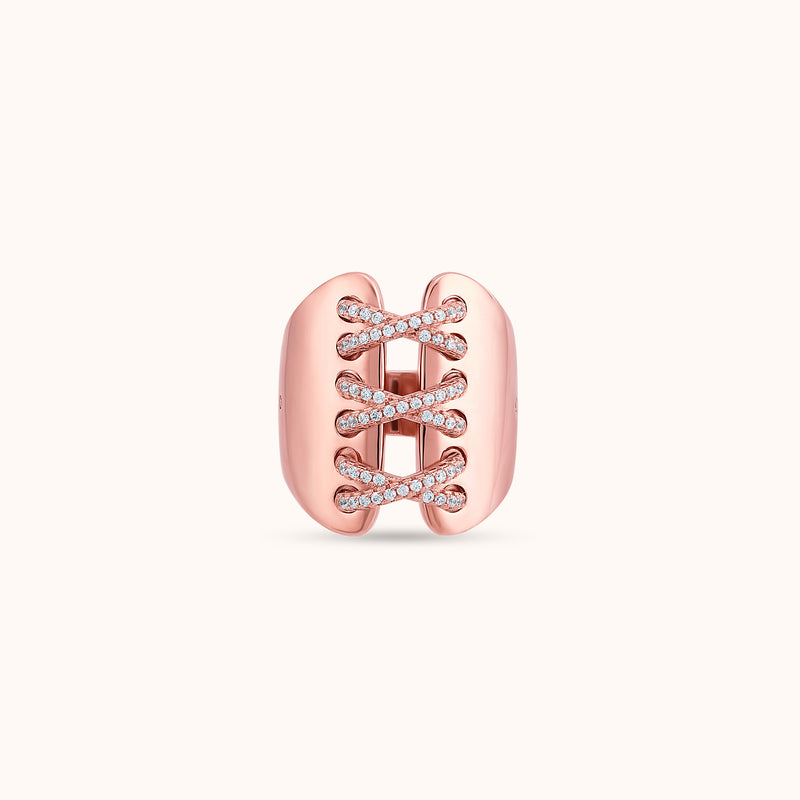 SHINING’s Celestia Rosé Corset Ring