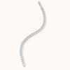 SHINING's Small Silver Curb Bracelet for Men