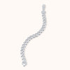 SHINING's Big Silver Curb Bracelet for Men