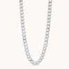 SHINING's Big Curb Silver Chain