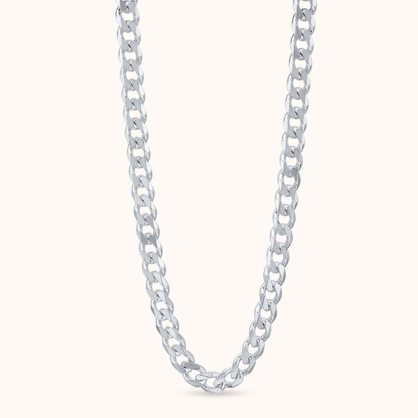 SHINING's Big Curb Silver Chain