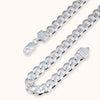 SHINING's Big Curb Silver Chain