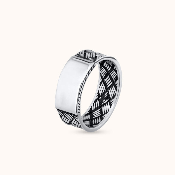 SHINING’s Customised Silver Ring For Boy’s