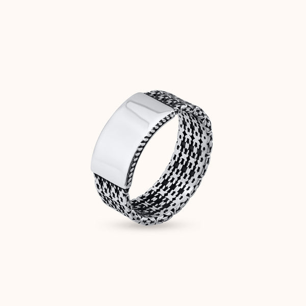 SHINING’s Men Customised Silver Ring