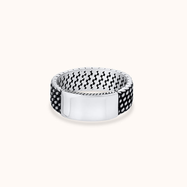 SHINING’s Customised Silver Ring for Men