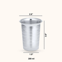 SHINING’s 999 Pure Silver Glass | 200 ML