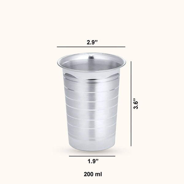 SHINING’s 999 Pure Silver Glass | 200 ML