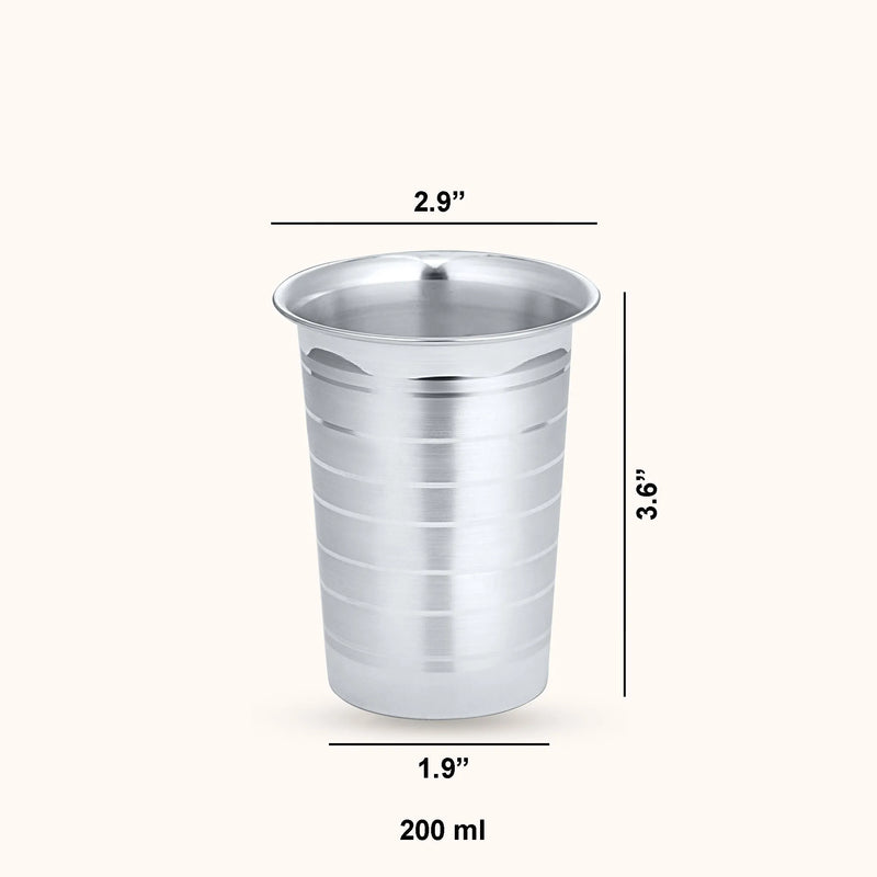 SHINING’s 999 Pure Silver Glass | 200 ML