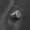 Antique Spiritual Turkish Style Ring For Men - Shining Silver.in