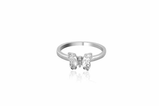 Butterfly Ring - Shining Silver.in