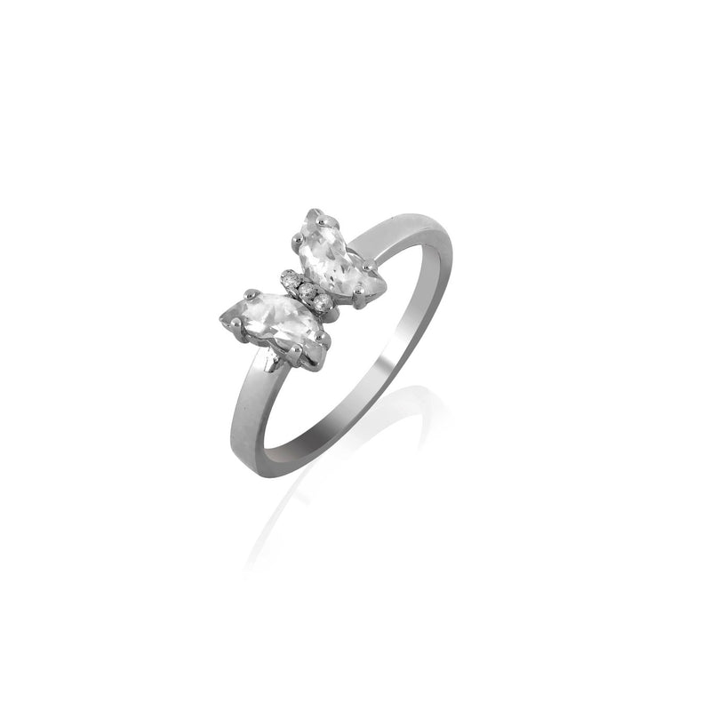 Butterfly Ring - Shining Silver.in