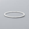 Diamond Bangles - 925 Sterling Silver - Shining Silver.in