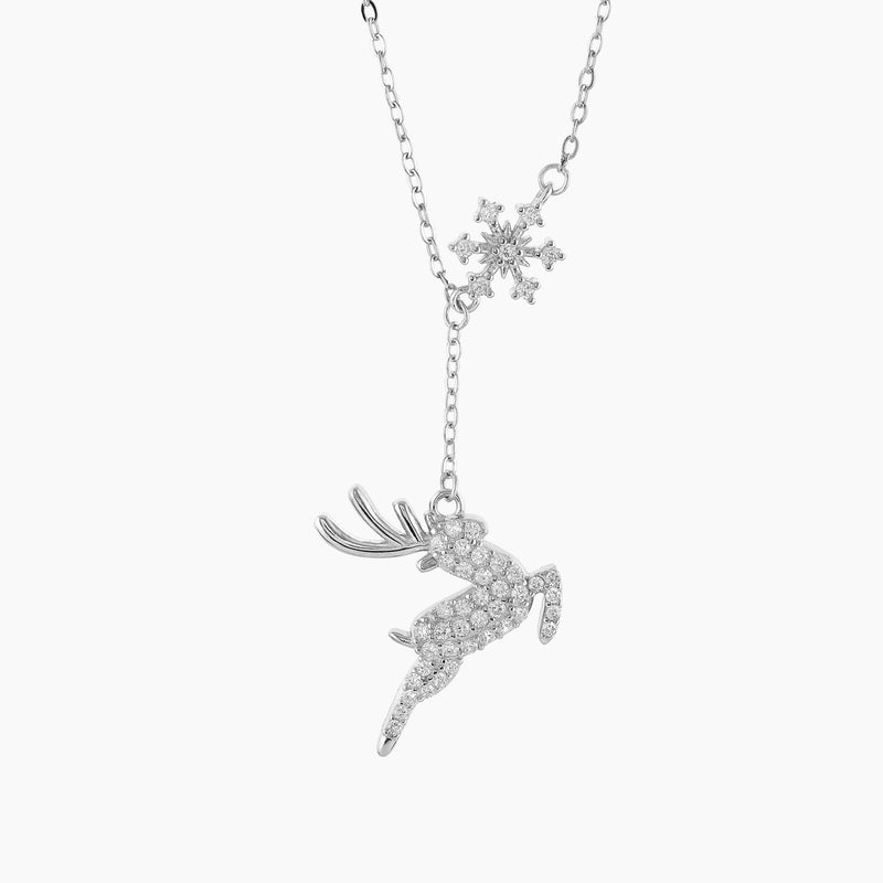 Elegant Chase Necklace in 925 Sterling Silver - Shining Silver.in