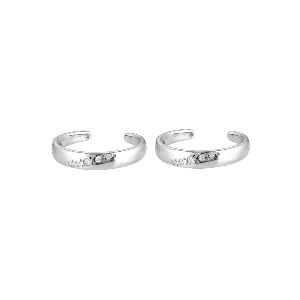 Minimal Toering 925 Sterling Silver Elegance - Shining Silver.in