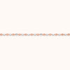 SHINING's Silver Rosegold Plated Anklet