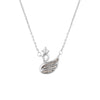 Swarovski Style Necklace in 925 Sterling Silver