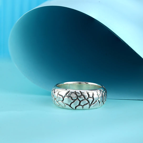 SHINING’s Terra Crust Silver Band – 925 Silver