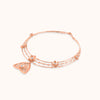 SHINING’s 925 Silver Necklace | Rosegold Plating | Calestia Collection